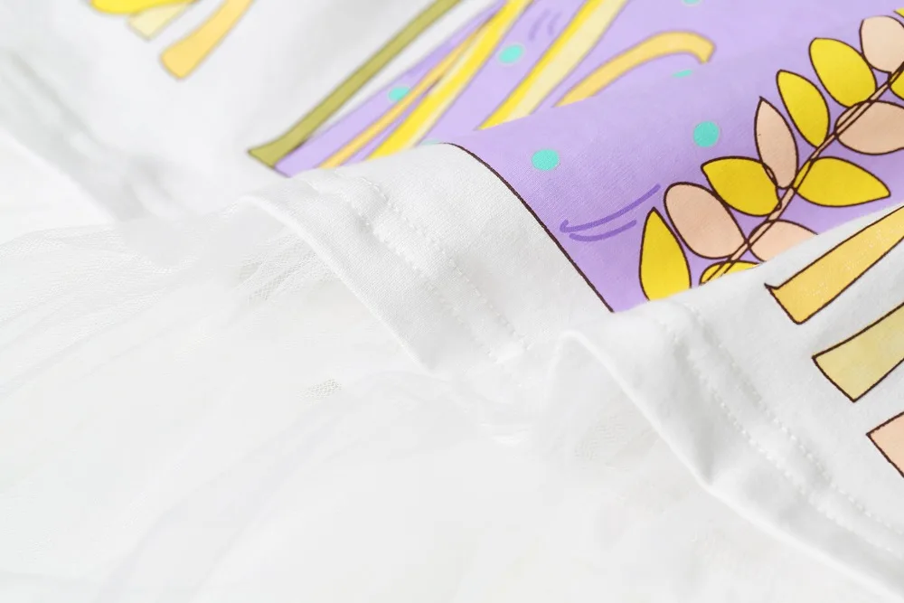 Женские повседневные сетчатые платья ELF SACK, белое хлопковое платье с пэчворком для вечеринки, женская уличная одежда для лета