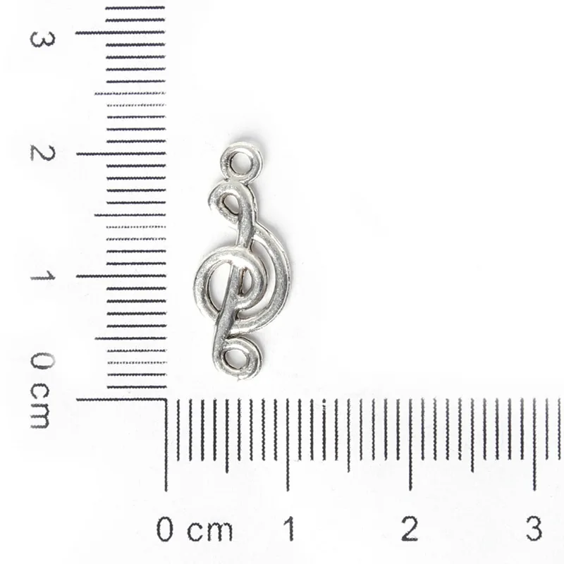 Подвески Металлические 28 шт. 8x20 мм из сплава цинка античное серебряное покрытие