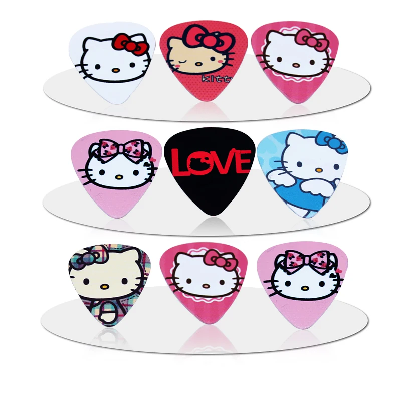 10 шт. двусторонние медиаторы для гитары 0 46 мм | Спорт и развлечения