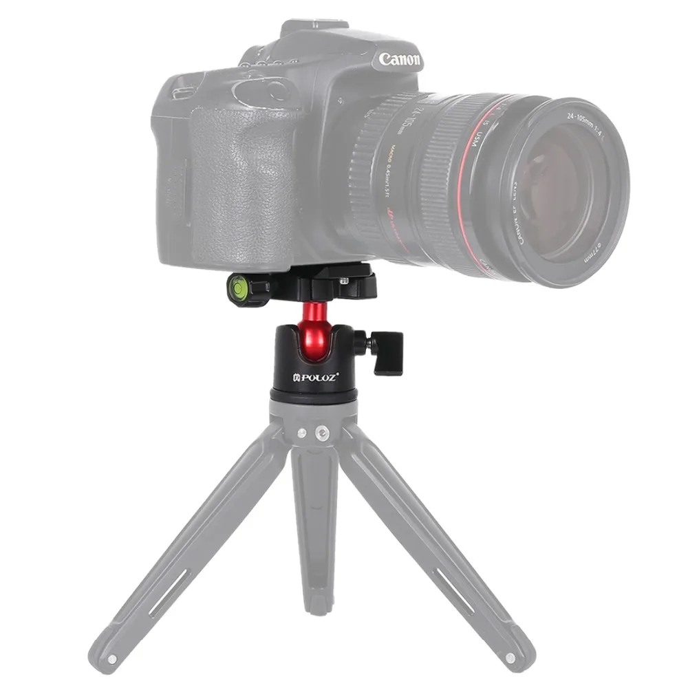 Шаровая Головка PULUZ с поворотом на 360 градусов панорамная металлическая шаровая
