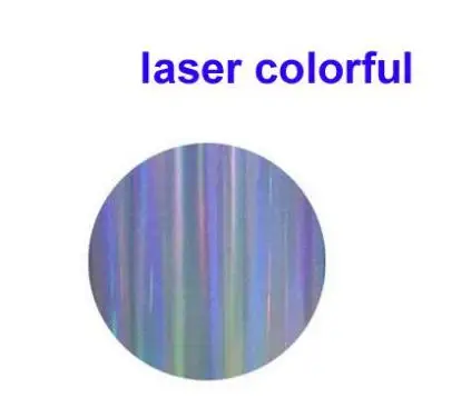 laser colorful 1 Лист 1" x 20"/25 см x 50 см Лазерная теплопередача виниловая голограмма радуга ПВХ пресс футболка железа на HTV фильм - Цвет: laser colorful