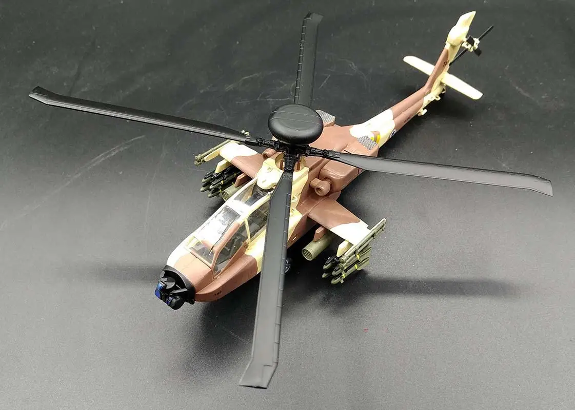 AH-64 Apache лук Израиль ударный вертолет 1/72 не отлитая модель самолета Easy model |