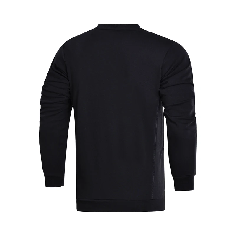 Li-Ning мужской тренировочный базовый вязаный Топ свитер Классический крой