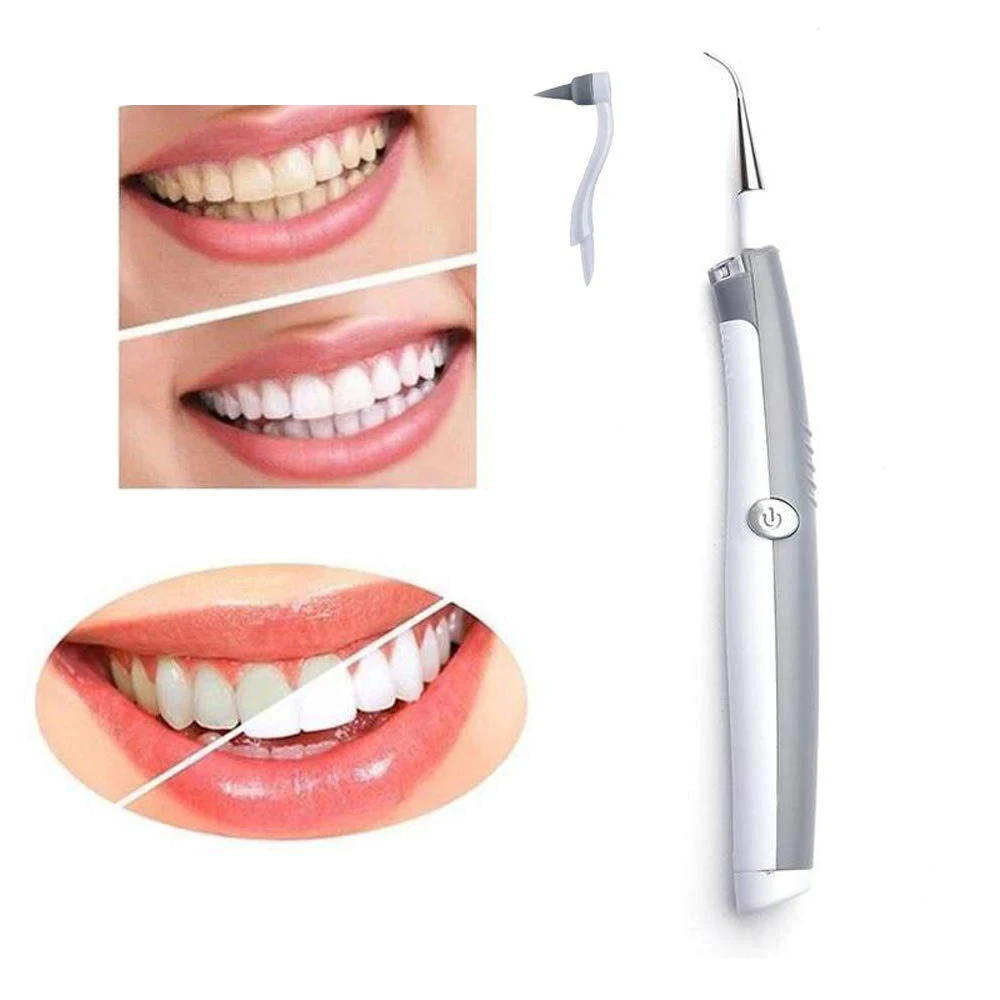 2 в 1 электрическая звуковая зубная скалер для удаления зубных пятен