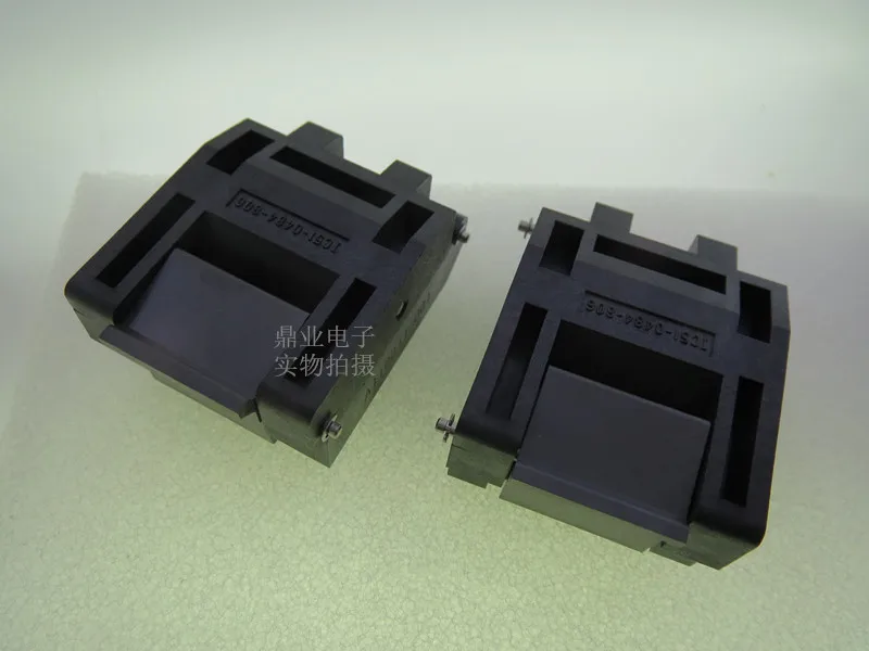 Clamshell  IC51-0484-806-6 QFP48/TQFP48  IC Burning seat Adapter testing seat Test Socket test bench in stock free ship
