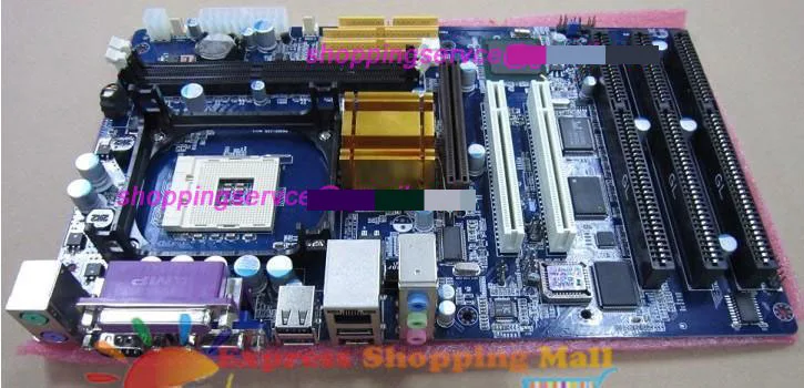 845gv ремень материнской платы 3 Isa слот 845 Слоты Ide новый в коробке Microatx 18 см * 29