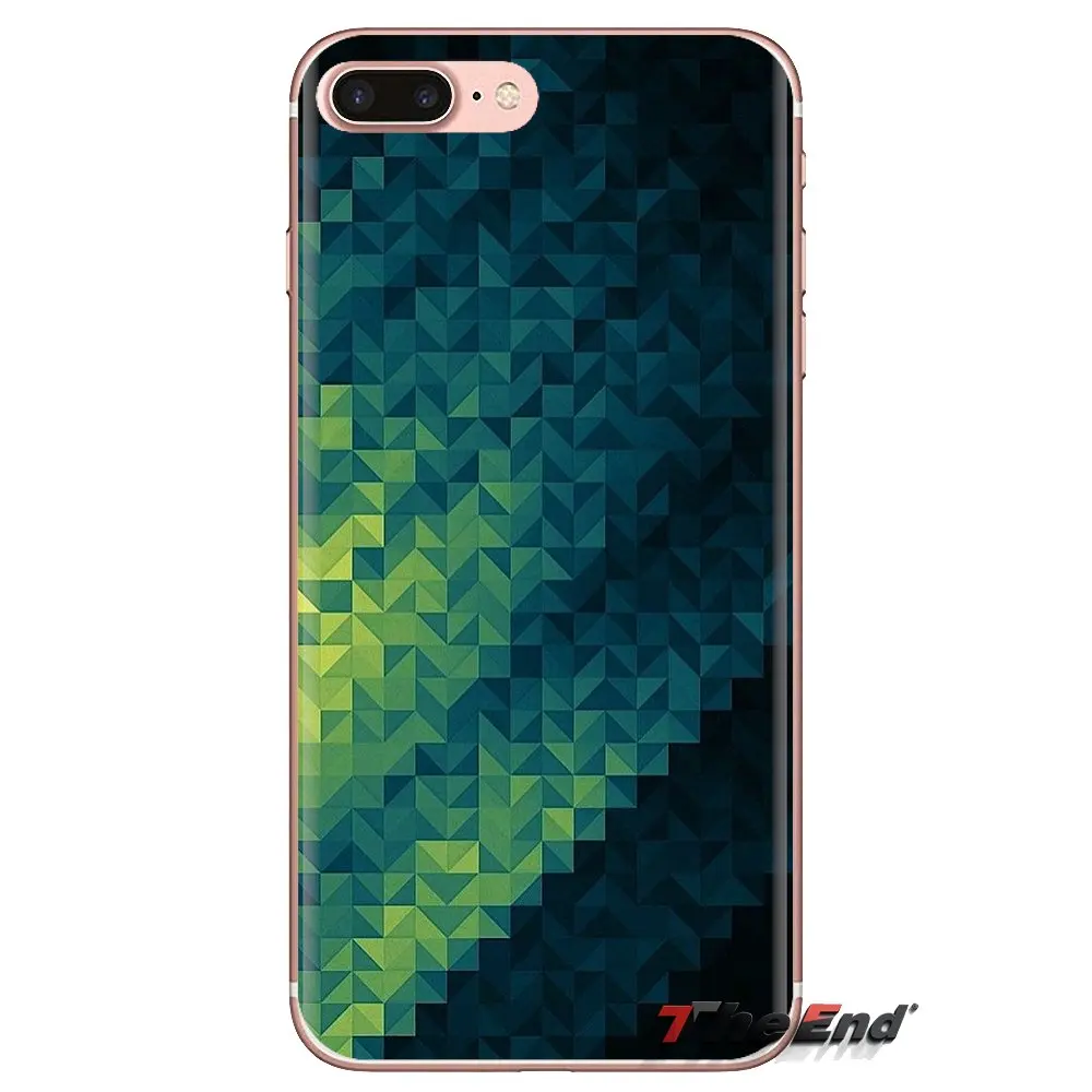 Силиконовый чехол для телефона Xiaomi Redmi 4A S2 Note 3 3S 4 4X 5 Plus 6 7 6A Pro Pocophone F1 Polygon ART Graphic design