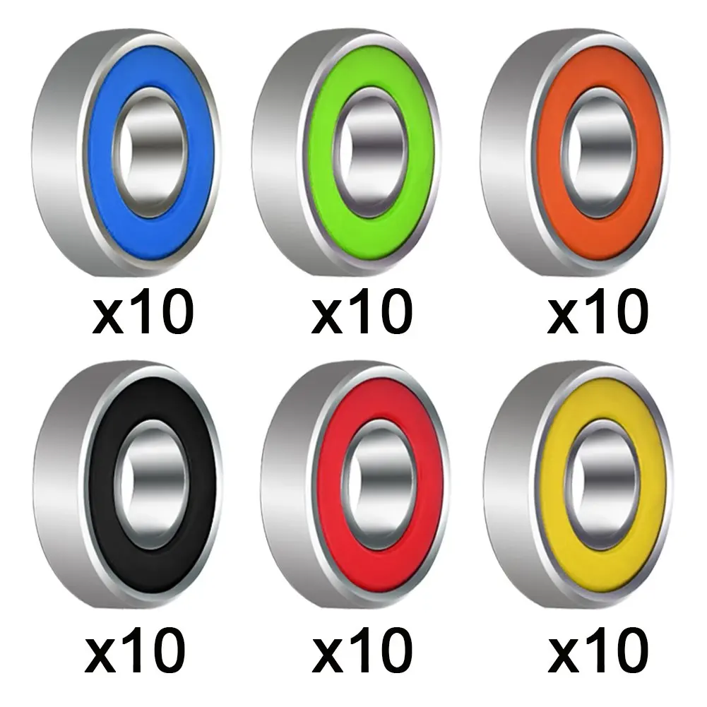 Новинка 10 шт. 608 гибридные шарикоподшипники для игрушечного спиннера Tri Spinner