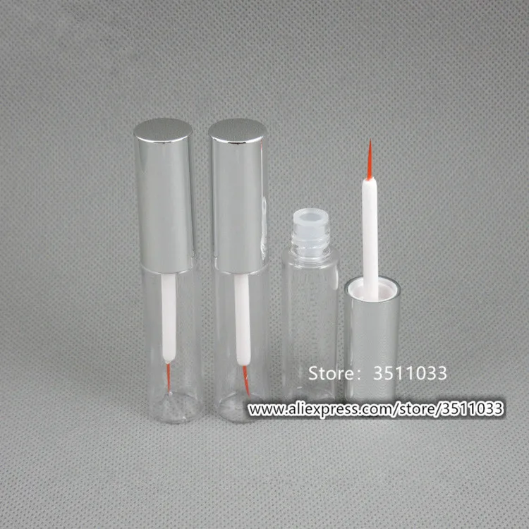 8 мл пустая Косметическая подводка для глаз трубка Прозрачная Круглая роста