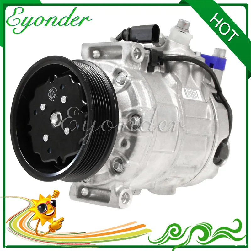 Компрессор кондиционера для Volkswagen Passat B5 3B3 3B6 4.0L W8 3B0820803C 3B0820803CX 447190 4350 447170