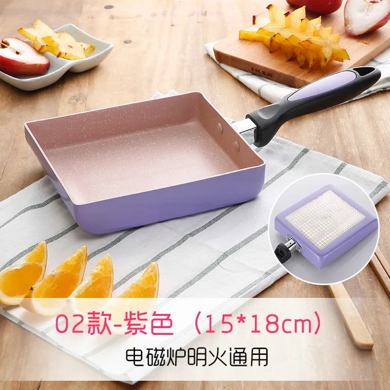 Японский стиль Яйцо роллы сковорода банджи горшок нефрит горящая омлет