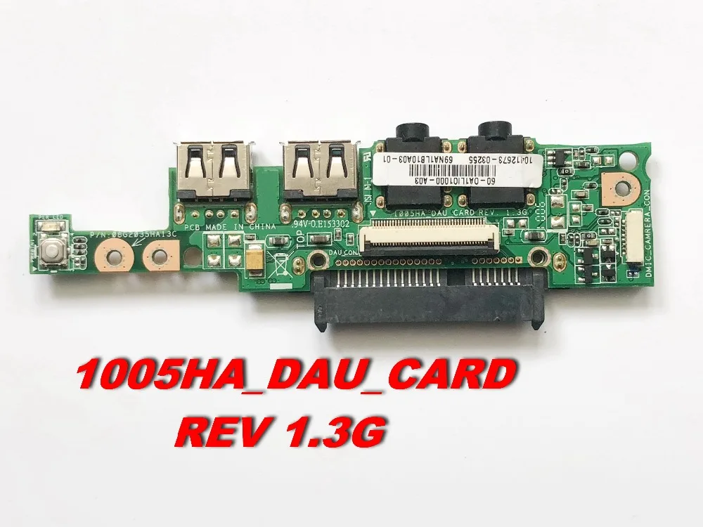 Оригинал для ASUS 1005HA аудио Жесткий HDD USB LAN плата 1005HA_DAU_CARD REV 1 3G Бесплатная