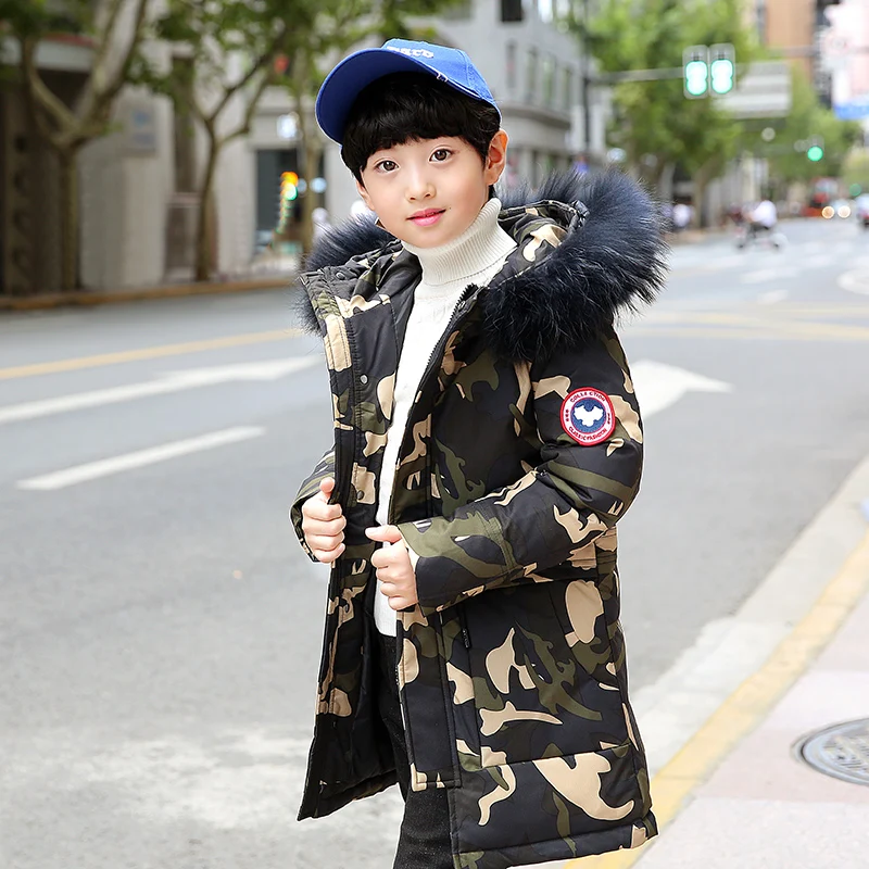 2018 Children Winter Jacket For Boy 5-12 Years Kids Coat Winterjas Jongen Doudoune Garcon Manteau Enfant Hiver |