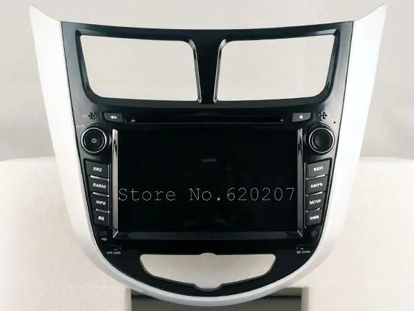 Android 7.1 Car Audio dvd-плеер GPS для Hyundai Verna/Accent/Solaris мультимедиа навигация головное