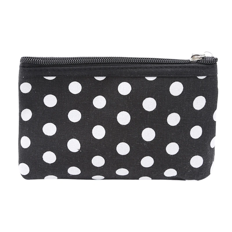 Льняные портативные женские косметические сумки на молнии косметический чехол