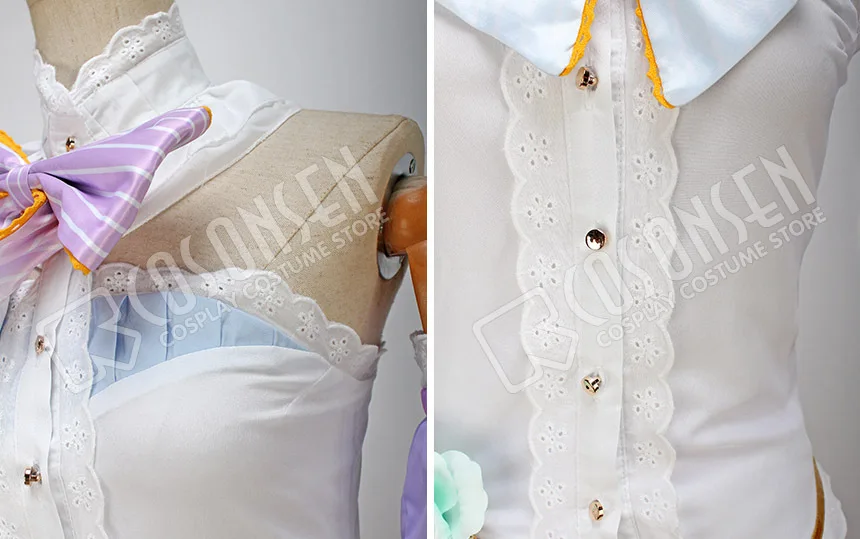 COSPLAYONSEN Love Live! Платье для косплея Нозоми тодзё белое Пробуждение на День святого