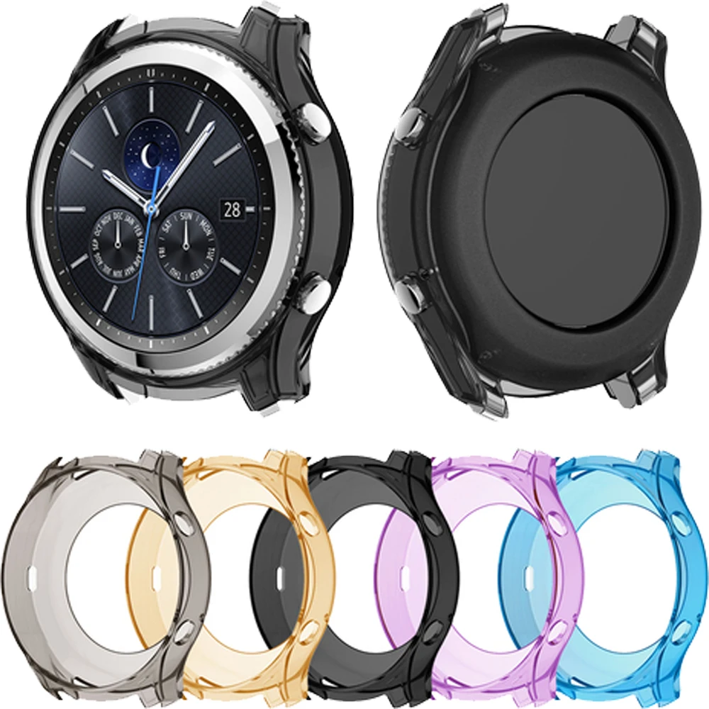 

watch case For samsung Gear S3 smart watch protective All-Around protection screen Prevent scratching prevent falling Add color