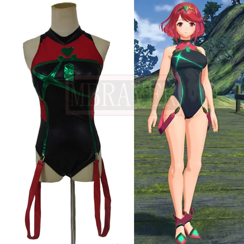 Костюм для косплея Xenoblade 2 Pyra Homura любой размер|Игровые костюмы| |