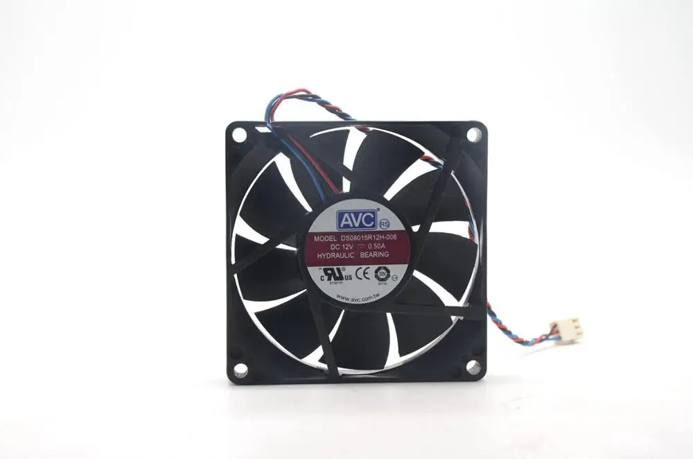 Вентилятор охлаждения с гидравлическим подшипником для AVC 8015 DS08015R12H-006 12 В а 37 куб.