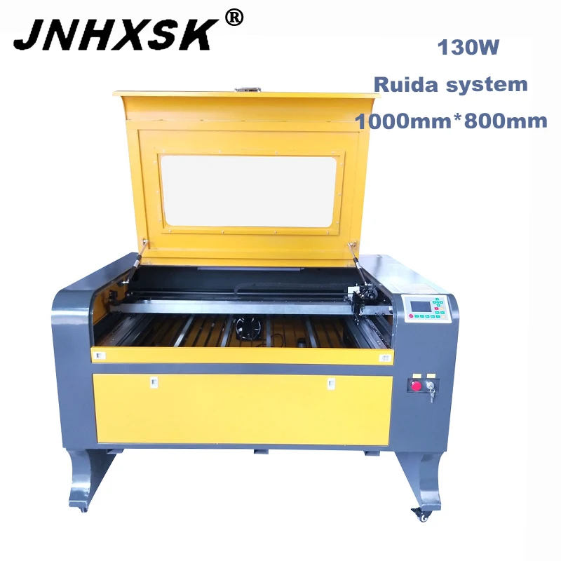 3d лазерный гравировальный станок JNHXSK 130 Вт Reci ЧПУ роутер лазерная резка ткань