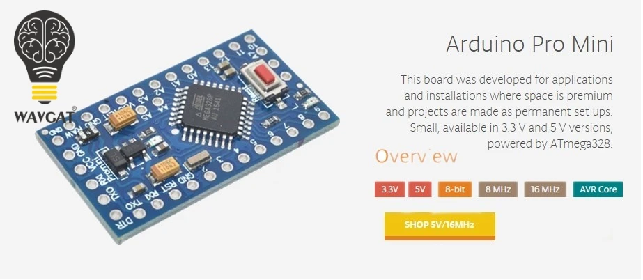 Новый Atmega328 5v Version Pro Mini Module 16M для Arduino совместимый|pro mini|module 5vatmega328 pro mini |