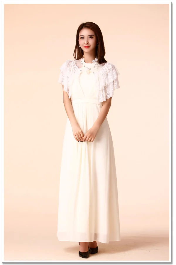 F ~ 3XL размера плюс Стильное женское модное свадебное кружевное платье из бисера