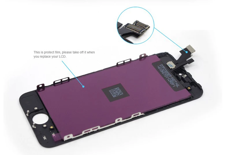 2019 OEM 100% AAAA Оригинальный ЖК-экран для iPhone 5S 5 SE 5C ЖК-дисплей дигитайзер сенсорный