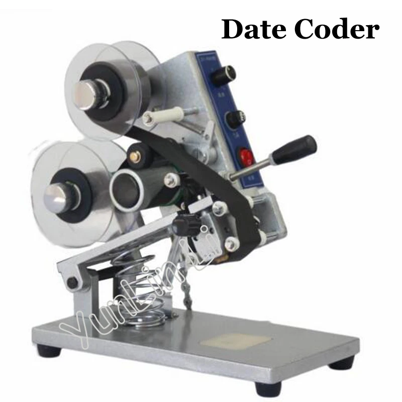 Date Coder Color Ribbon Hot Printing Machine Heat ribbon printer film bag date printer manual coding machine ZY-RM5