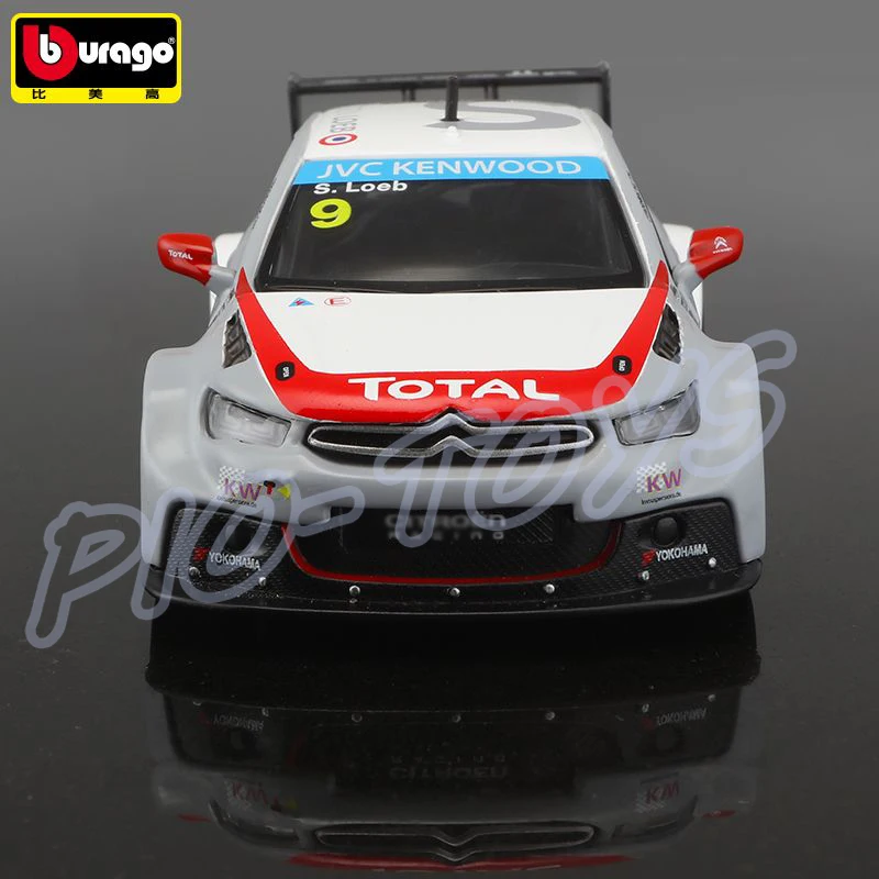 Новогодний подарок WTCC C Elysee S.Loeb модель 1/32 металлическая коллекция автомобиля