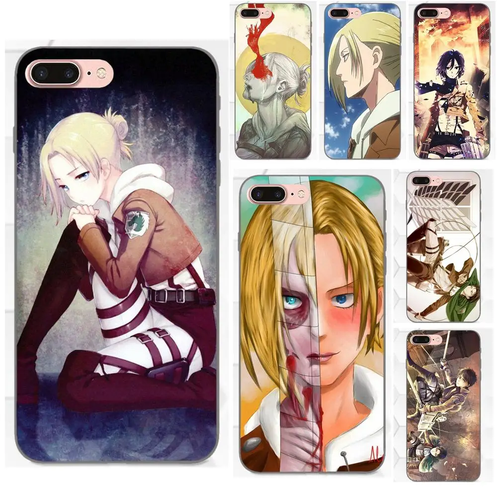 Shingeki No Kyojin Attack On Titan Мягкий ТПУ Новое поступление для Huawei Honor Enjoy Mate Note 6s 8 9 10 20 Lite Play