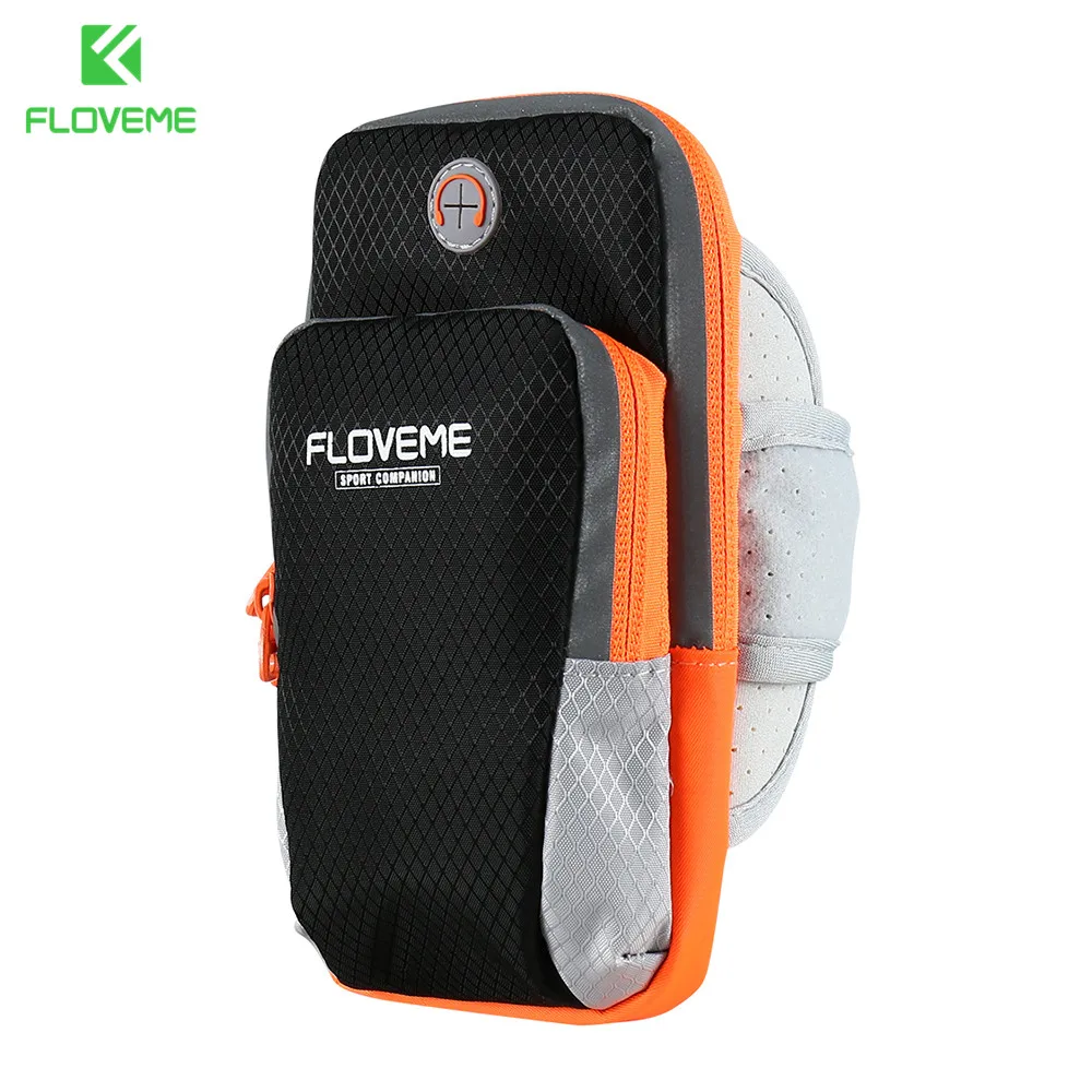 FLOVEME спортивный чехол для телефона с повязкой на руку сумка бега универсальная
