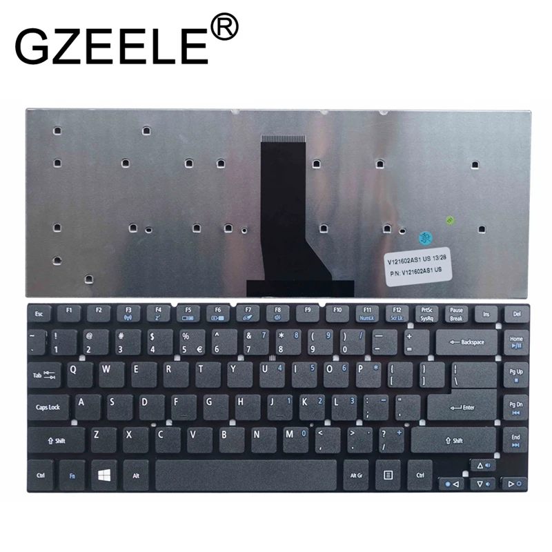 

GZEELE Новинка для Acer Aspire E1-410 E1-410G E1-470 E1-470G E1-470P E1-470PG E1-422 E1-422G Клавиатура для ноутбука с английской раскладкой
