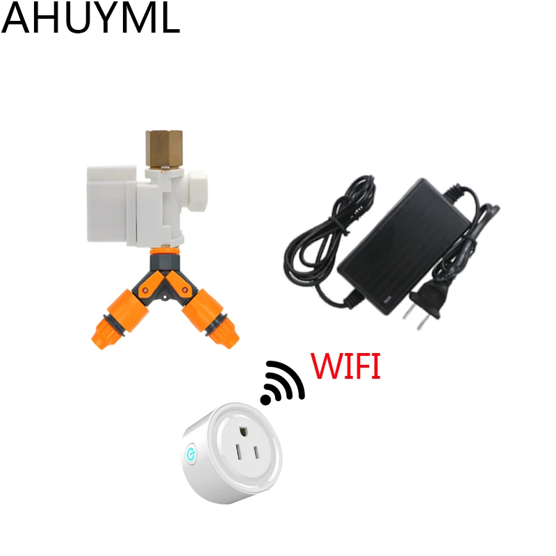 4 шт. умный таймер для полива воды с Wi Fi|Садовые регуляторы полива| |