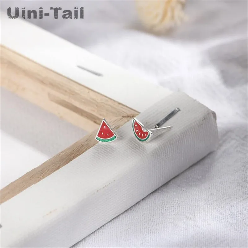 Uini Tail Популярные Новые корейские серьги из стерлингового серебра 925 пробы с милым