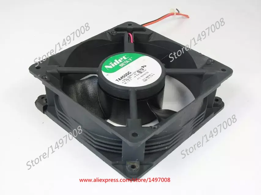 Серверный охлаждающий вентилятор Nidec B32861-33A DC 48V 0.14A 120x120x38 мм