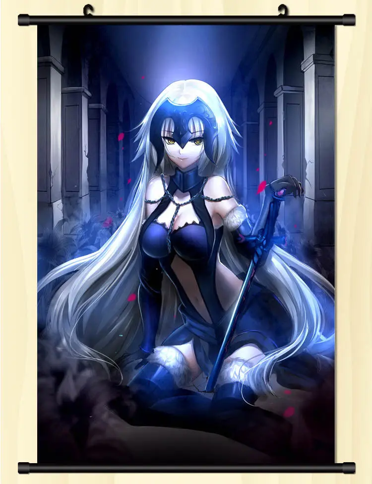 Style 21 Плакат Fate Grand Order FGO Scathach Joan настенный свиток печатная Живопись Домашний Декор японский мультфильм украшения Плакат 60*90 см - Цвет: Style 21