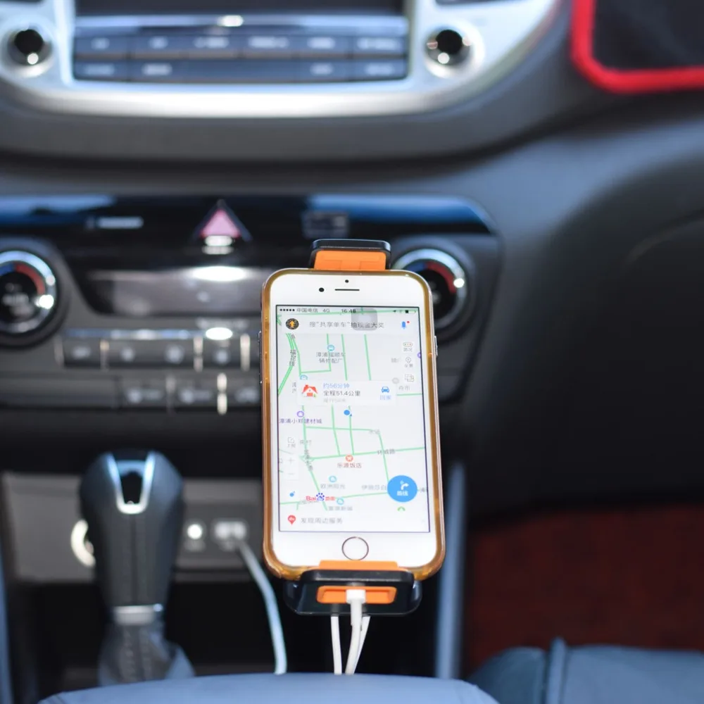 Автомобильный держатель для стакана напитков вращающийся на 360 градусов
