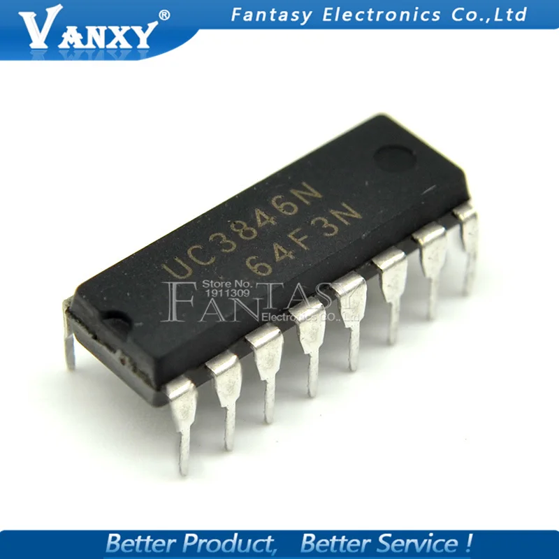 5 шт. UC3846N DIP16 UC3846 DIP 3846 DIP-16 новое и оригинальное IC