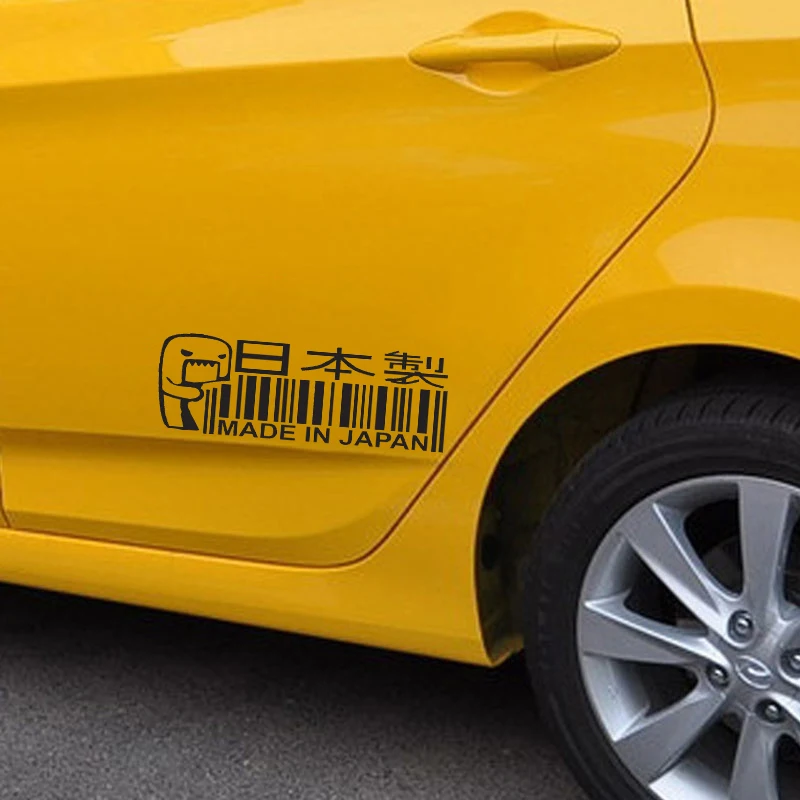 HotMeiNi наклейка для автомобилей Jdm украшение сделано в Японии штрих-код турбо окно