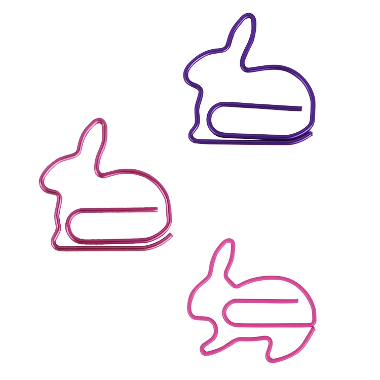 Фиолетовые аксессуары для офиса металлическая игла бумаги металлические зажимы