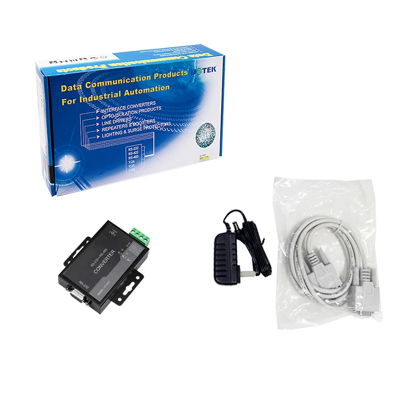 RS232 to RS485 active converter 232 485 with power DB9 rs485 adapter | Безопасность и защита