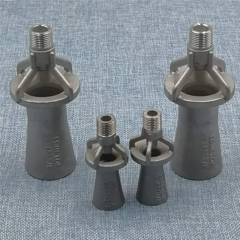 Промышленное образовательное сопло venturi educotor jet 1/4 дюйма 3/8 1/2 1 дюйм 3/4 размер