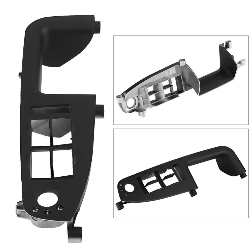 1 шт. панель переключателя окон автомобиля отделка панели черного цвета для Audi A4 B6