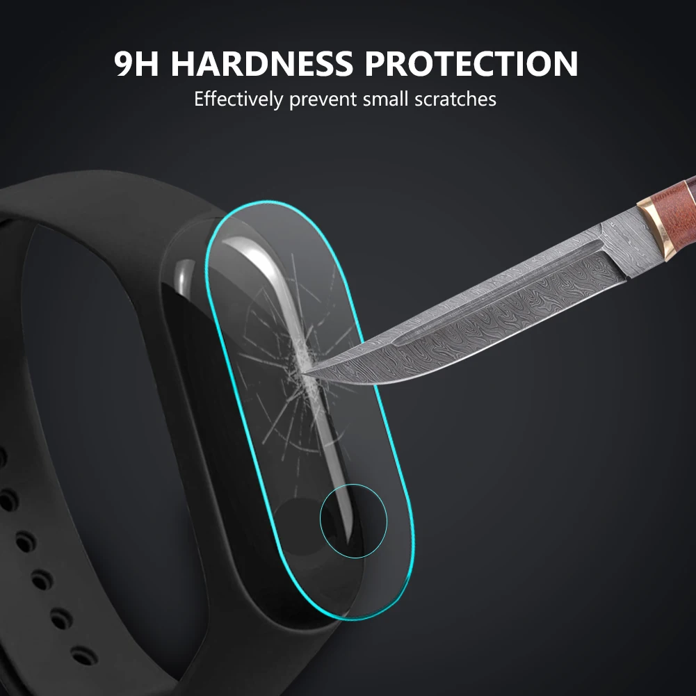 Ультратонкая Защитная пленка для экрана из ТПУ 0 1 мм HD Xiaomi Mi Band 3 Smart Watch