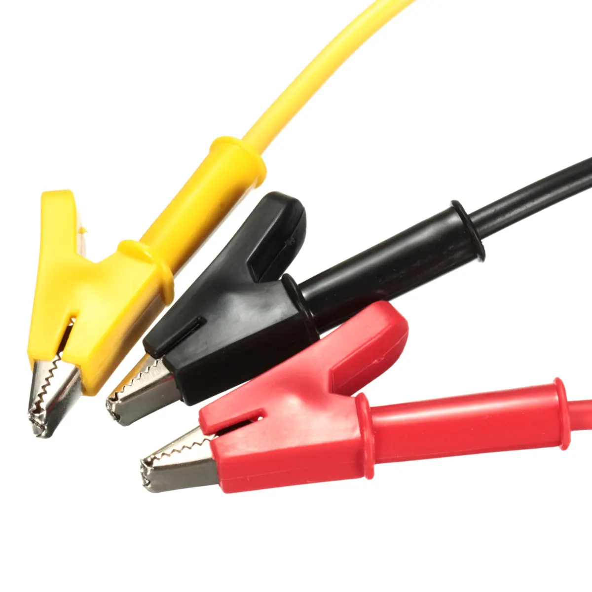Разъем типа банан в Аллигатор 1 м/39 3 дюйма 15 А Тестовый Кабель с зажимом