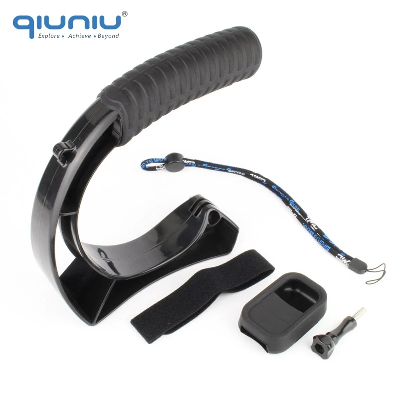 Стабилизатор для камеры QIUNIU Steadicam ручной силиконовый чехол пульта управления Wi-Fi