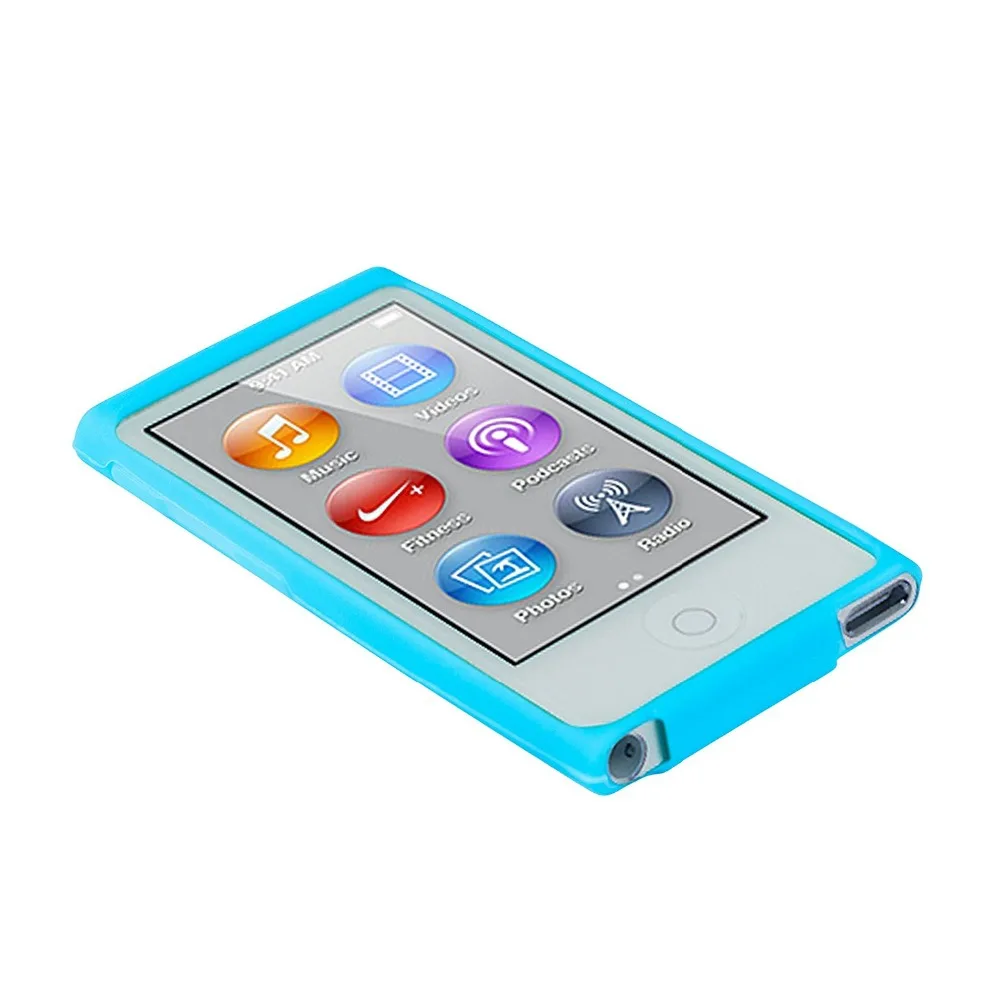 Чехол для Apple iPod Nano 7 чехол го 8 поколения силиконовый мягкий резиновый гелевый s