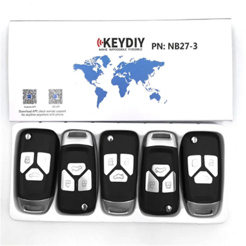 Горячая Распродажа KEYDIY 5 шт. KD900 NB27-3 NB универсальный мульти-функциональный пульт