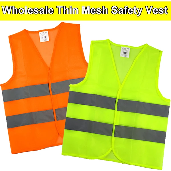 SPARDWEAR wholesale Thin mesh reflective safety vest hi vis cheap free shipping | Безопасность и защита