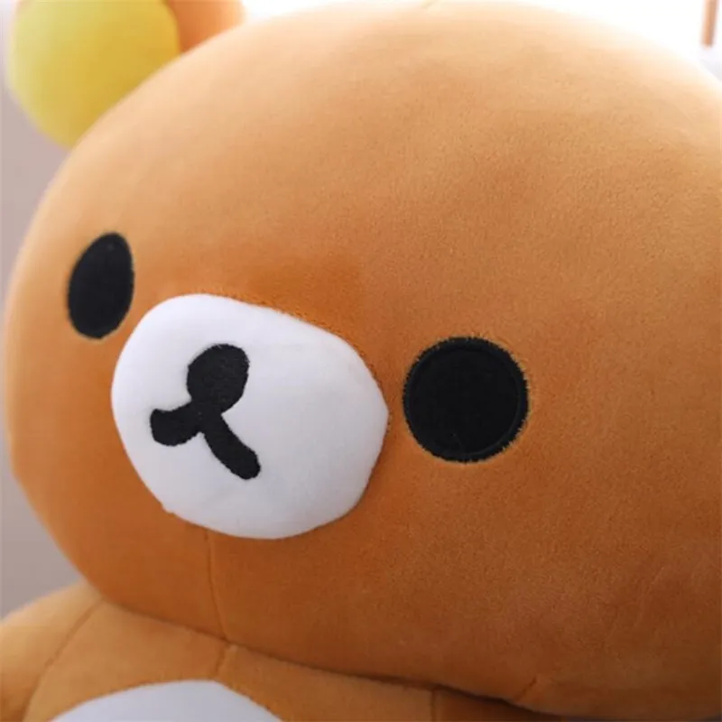 35 см 60 Kawaii Большой плюшевый мишка Размеры коричневый медведь Rilakkuma игрушка мягкий